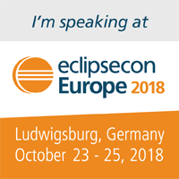 EclipseCon Europe Icon I'm speaking